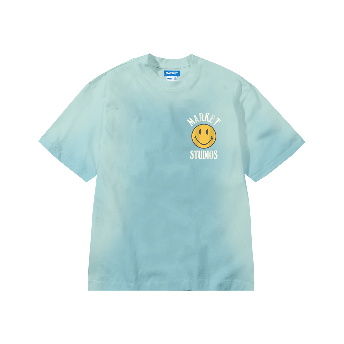 MA®️KET Smiley Upside Down Lockup Tee