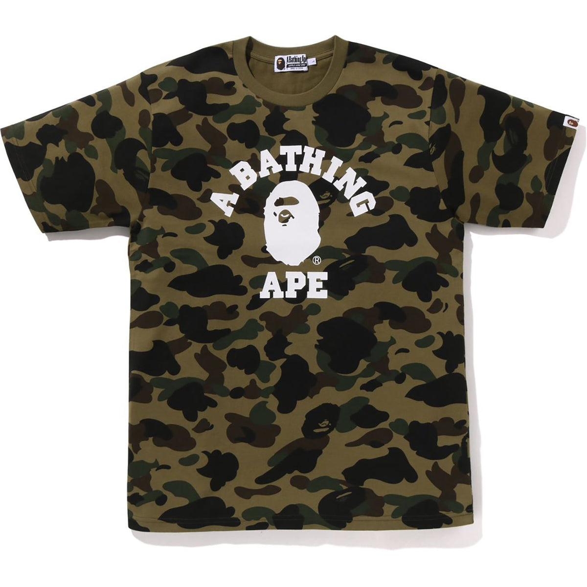 1ST CAMO COLLEGE TEE MENS