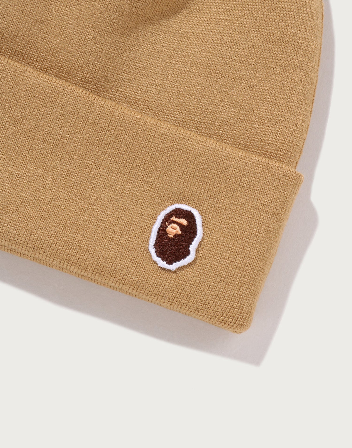 APE HEAD ONE POINT KNIT CAP MENS