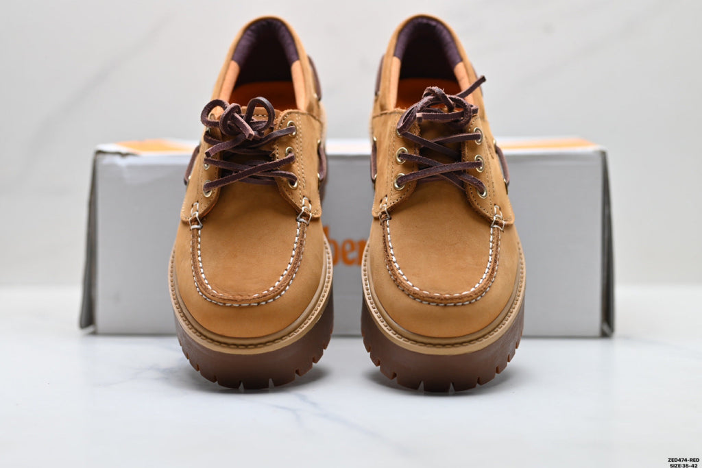 Timberland Wheat Women's Platform Boat Shoe