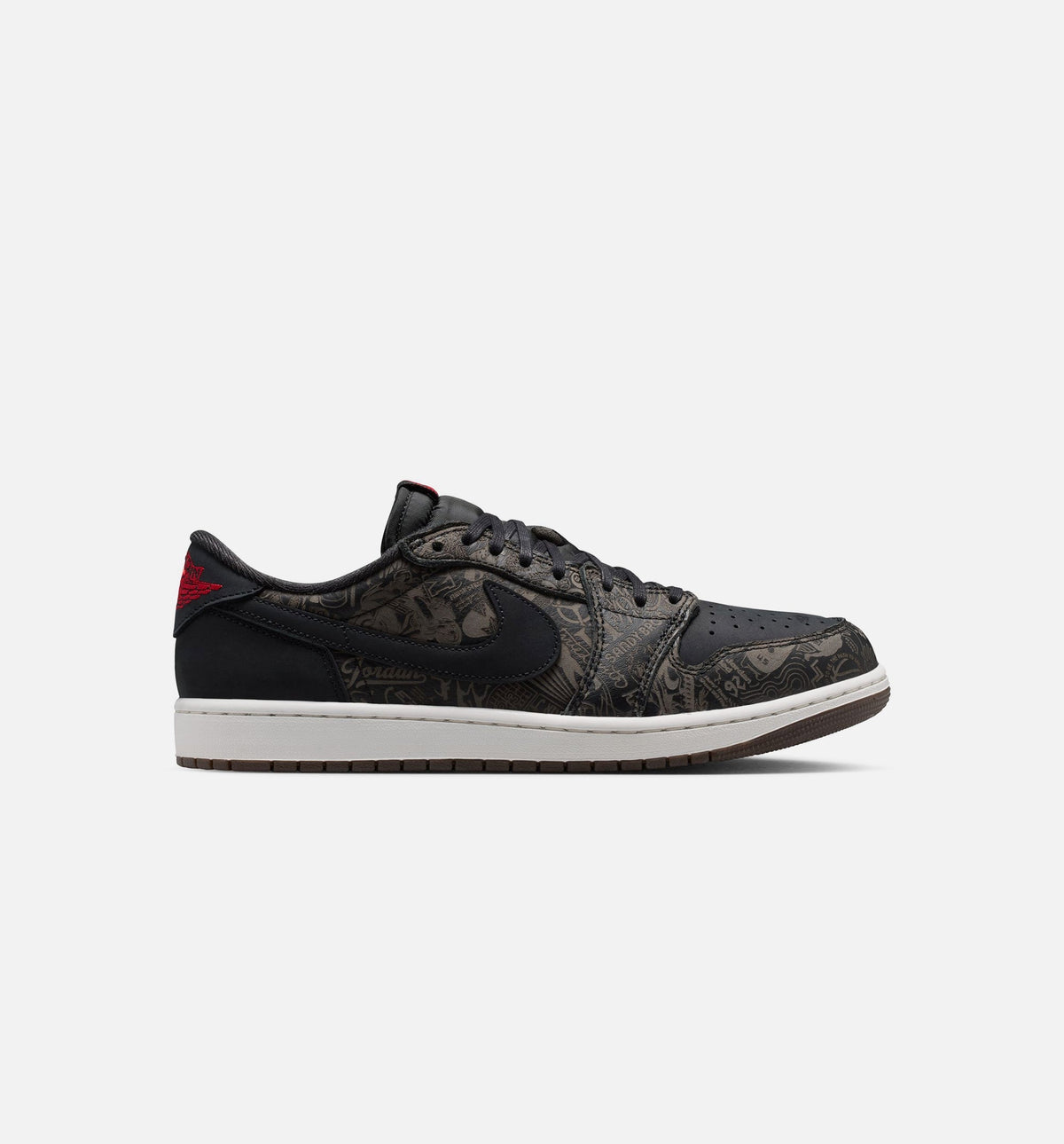 Air Jordan 1 Retro Low OG Laser Men's – Black/Varsity Red/Summit White