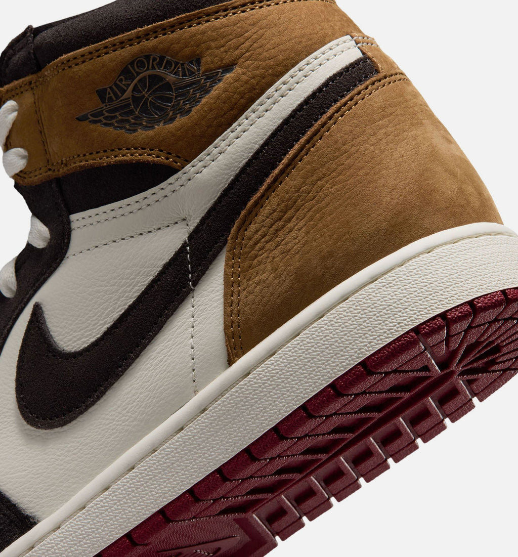 Air Jordan 1 Retro High OG Love Letter Men's Lifestyle Shoes - Shadow Brown