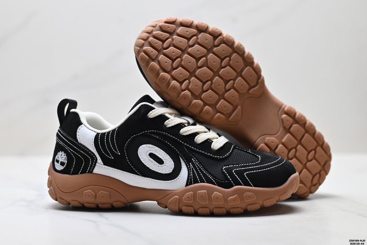 Timberland Black Rugged Low Sneaker