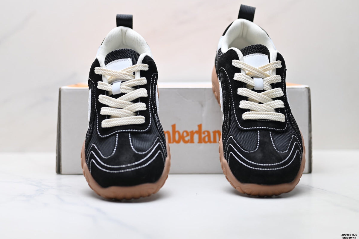 Timberland Black Rugged Low Sneaker