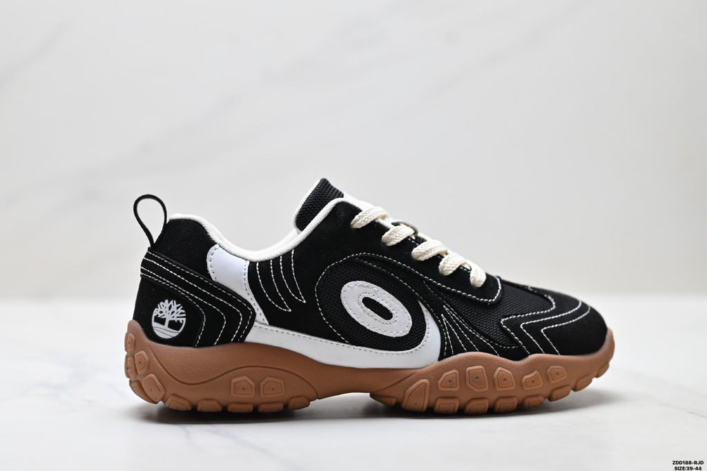 Timberland Black Rugged Low Sneaker