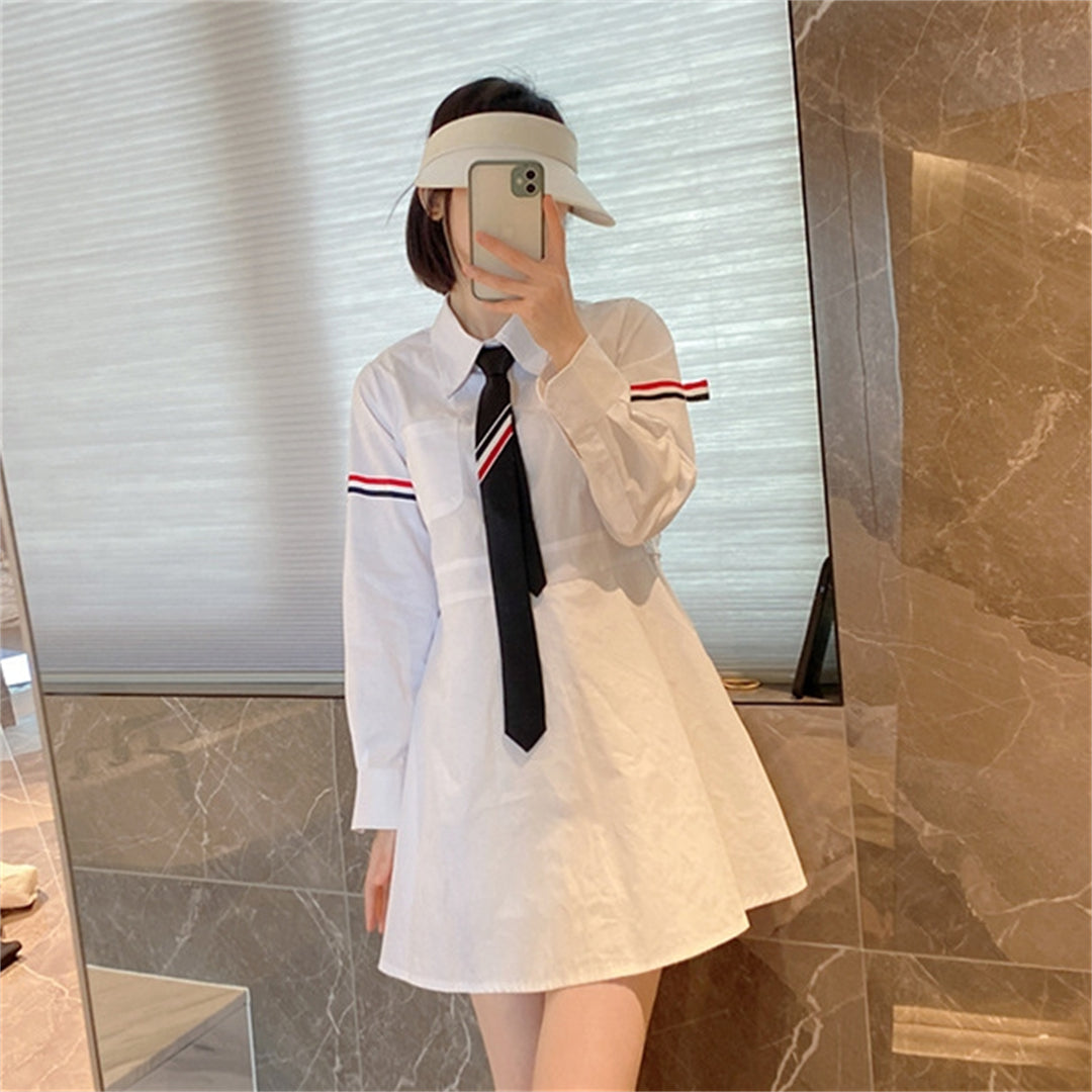 Women's Tie-Neck Shirt Dress | Thom Browne