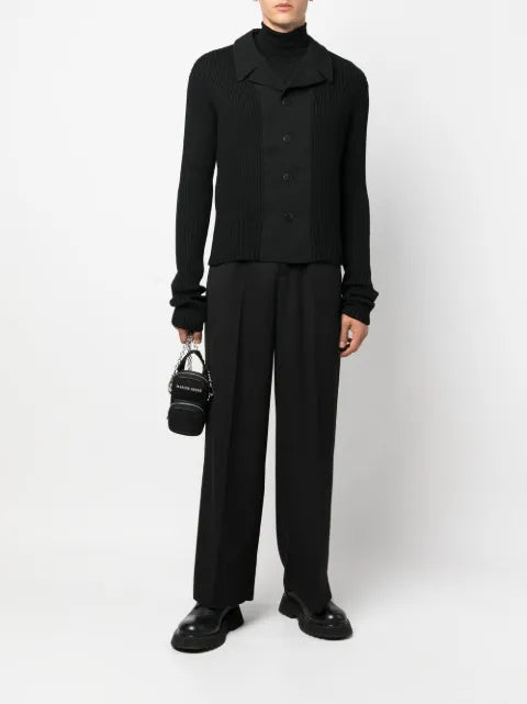 Yohji Yamamoto blazer-style wool cardigan