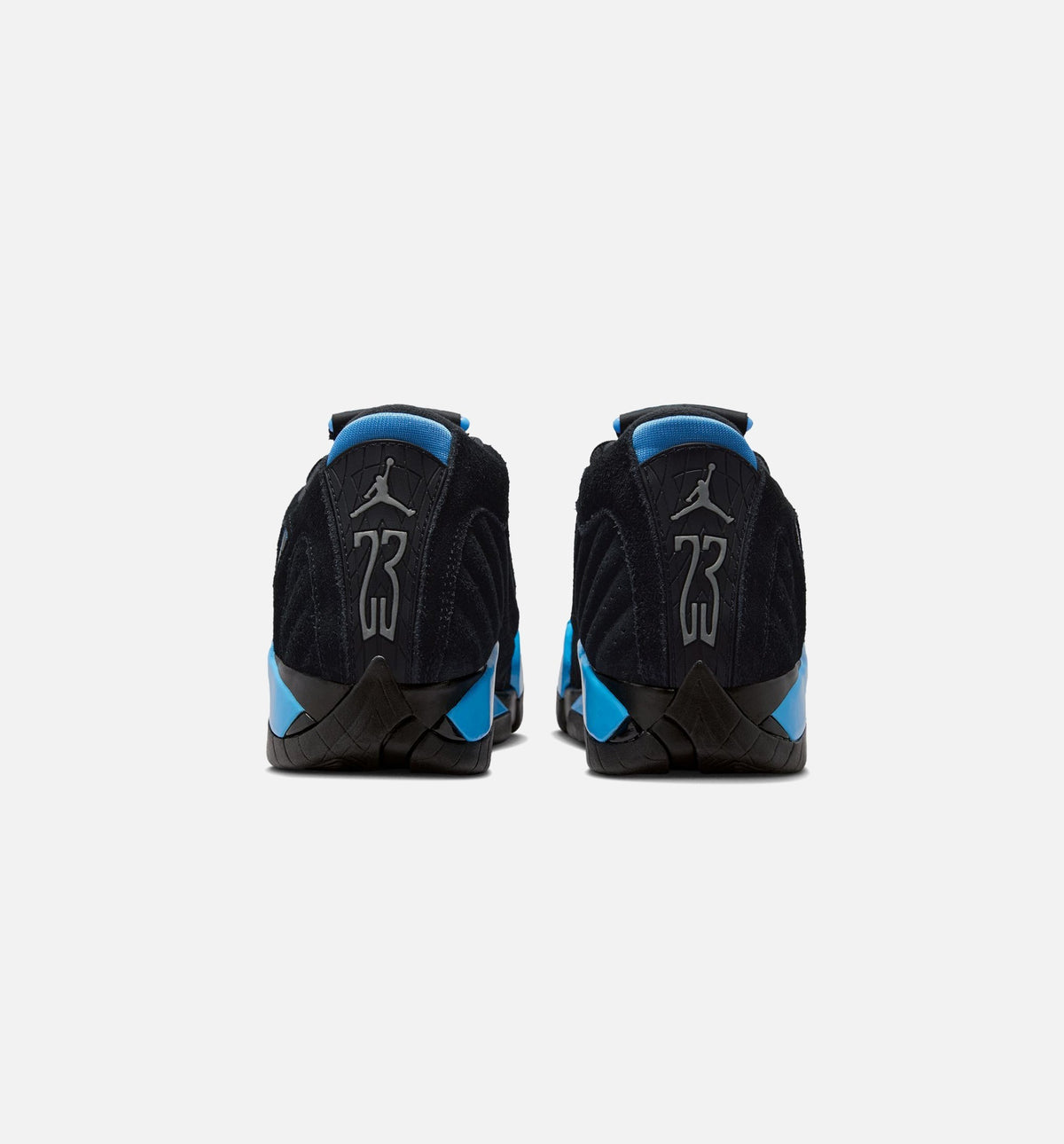 Air Jordan 14 Retro Grade School Lifestyle Shoe - Black/White/University Blue