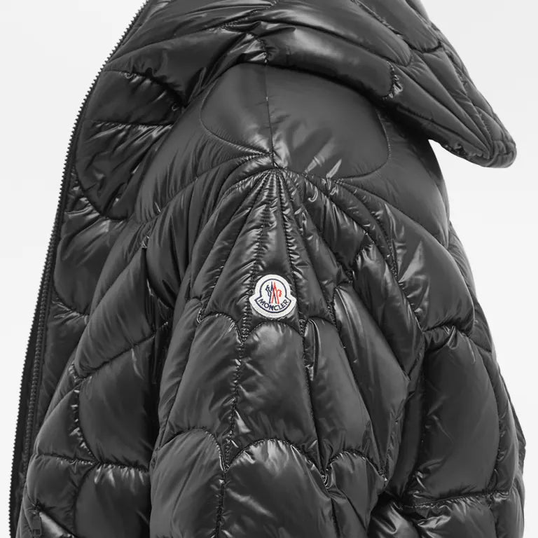 Moncler Starburst Quilted Hooded Down Jacket