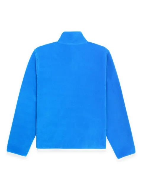 Sporty & Rich logo-embroidered fleece sweatshirt