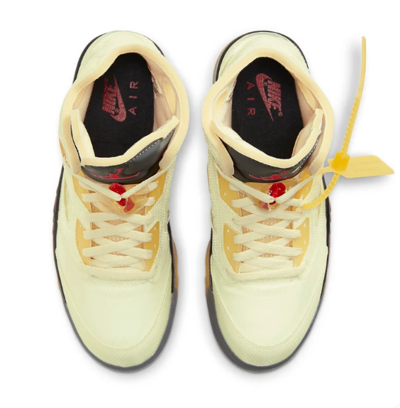 Off-White x Air Jordan 5 SP 'Sail'