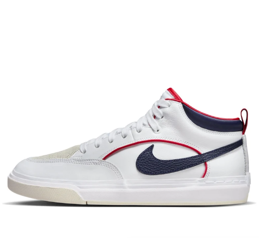 Nike SB React Leo 'White / Midnight Navy' – FD0268-100