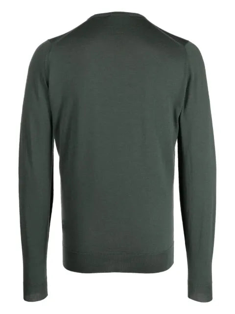 John Smedley Lundy crew-neck cotton sweatshirt