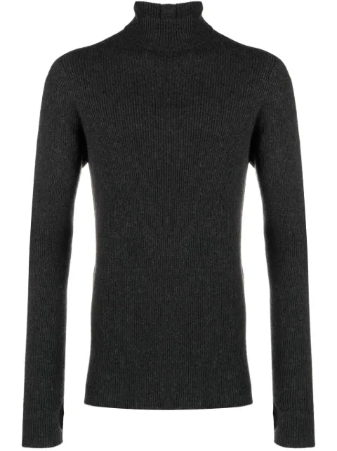 Isaac Sellam Experience high-neck ribbed-knit jumper