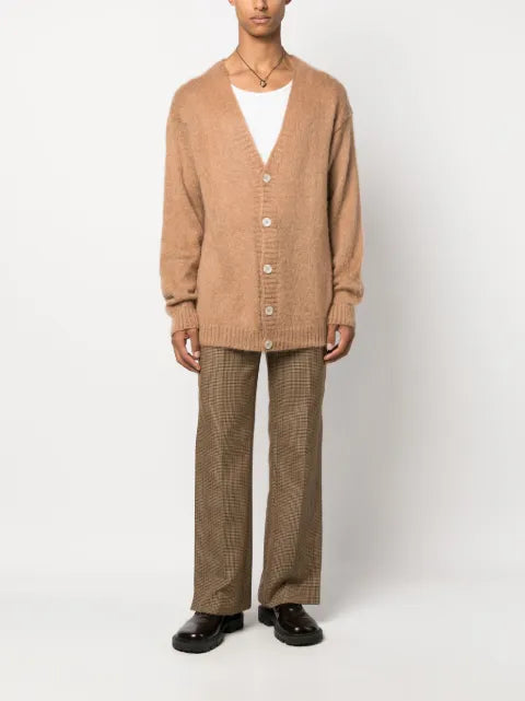 Family First V-neck knitted cardigan