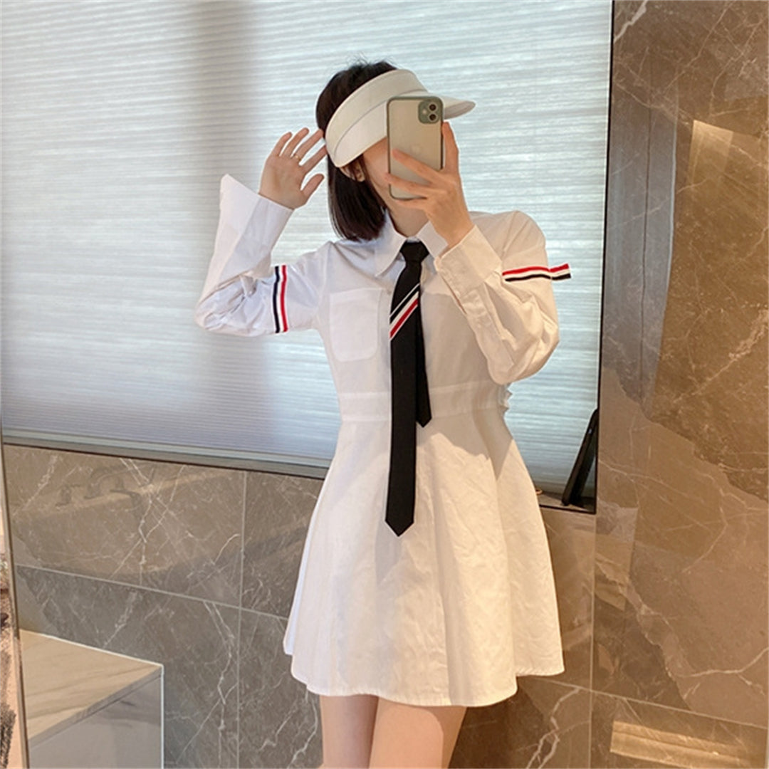 Women's Tie-Neck Shirt Dress | Thom Browne