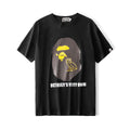 Bathing Ape T-Shirt Ape Head Owl Printed T-shirt Short Sleeve Round Neck T-shirt