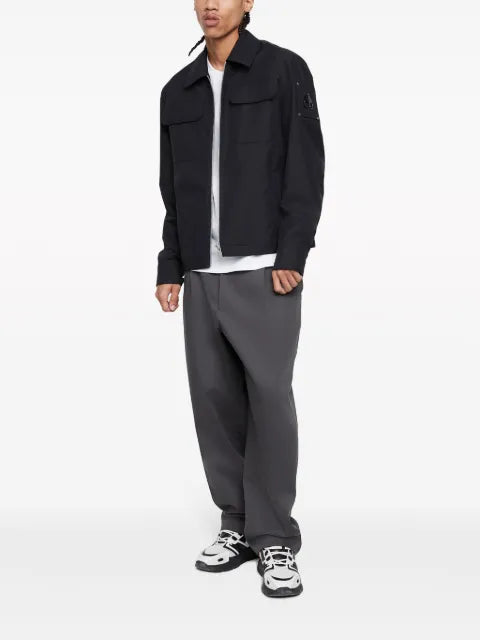 Moose Knuckles Jacques logo-plaque jacket