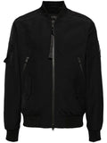 Moose Knuckles Courville logo-appliqué bomber jacket
