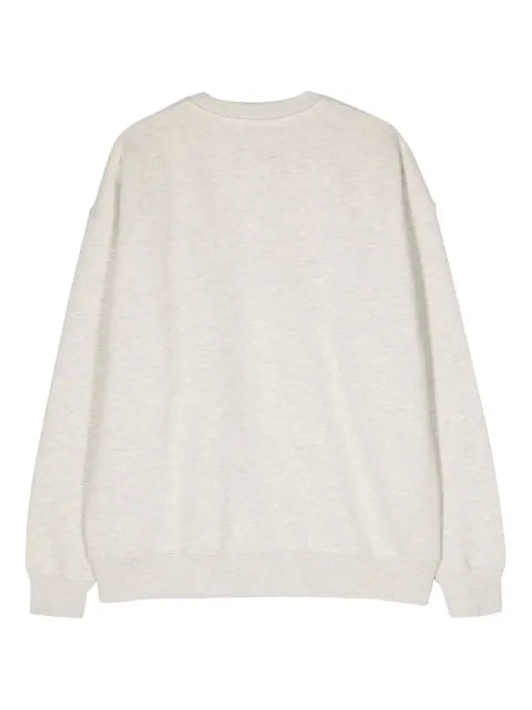 Awake NY logo-embroidered mélange sweatshirt