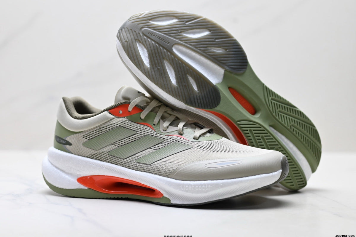 Adidas K81801750 Men's Running Shoes | Clean Everyday Trainer - White/Grey