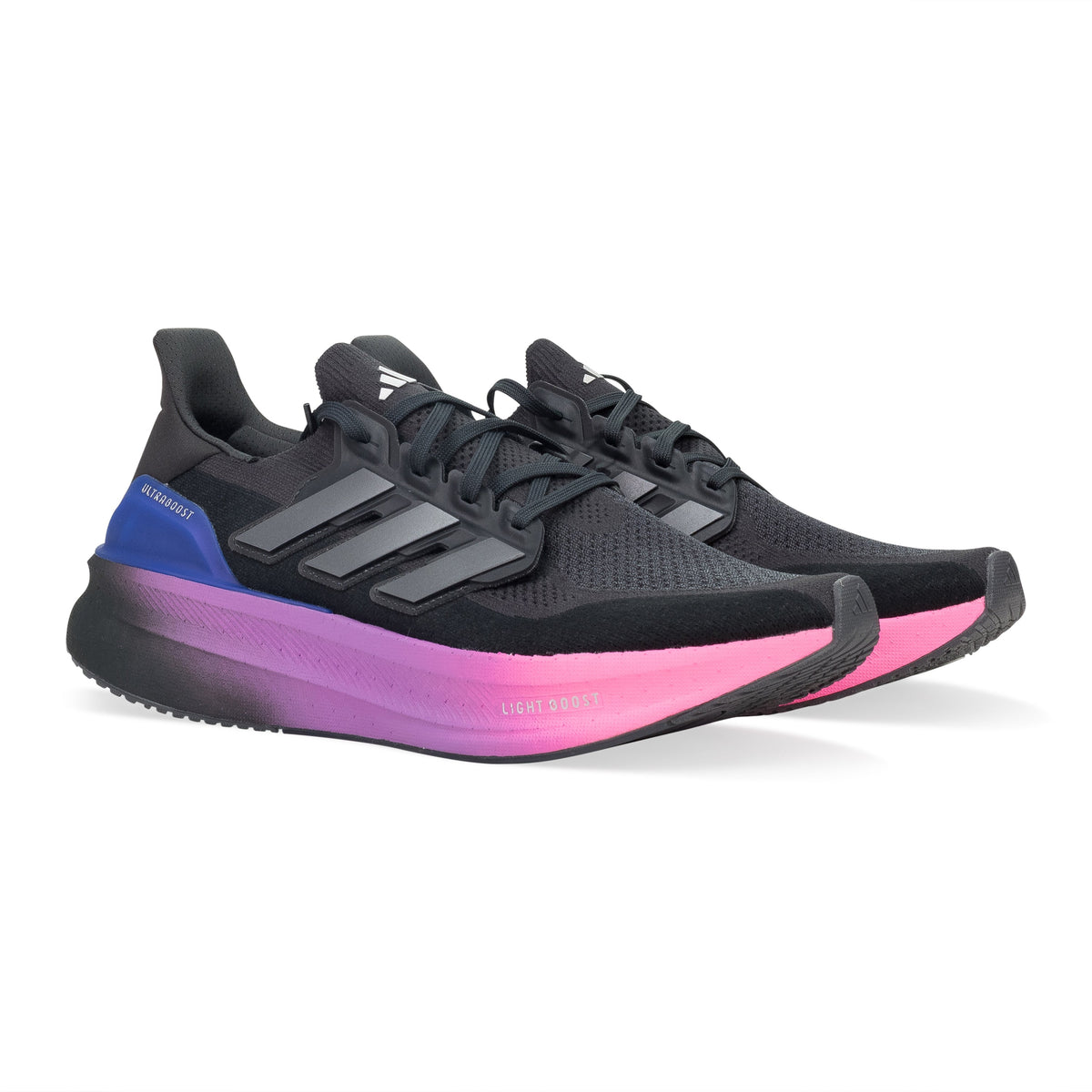 BLACK/GRAY/BLUE ULTRABOOST SNEAKERS