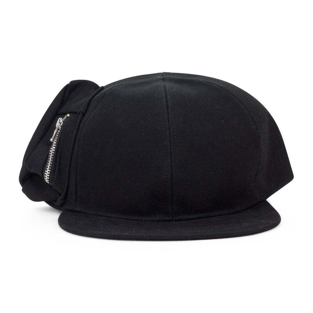 BLACK WINDOW BASEBALL CAP