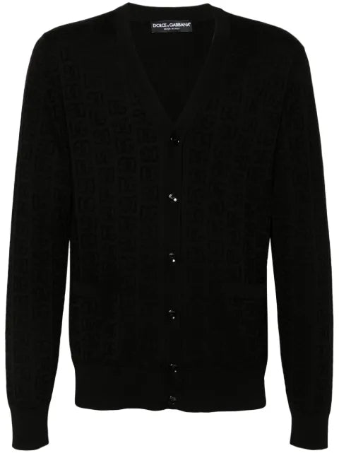 Dolce & Gabbana monogram-jacquard cardigan