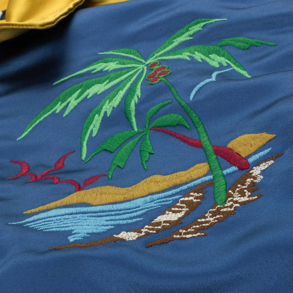 BLUE PALM EAGLES SOUVENIER BOMBER