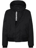 DSQUARED2 concealed logo-print padded jacket