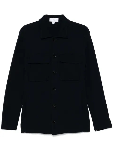 Lardini cotton shirt jacket