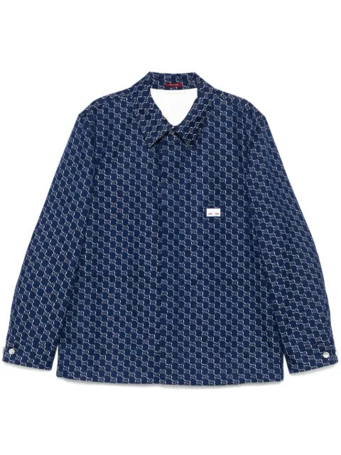 Gucci GG Shadow-jacquard cotton jacket