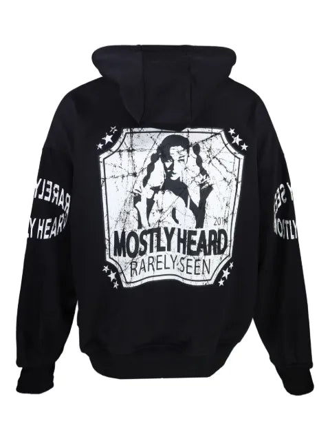Mostly Heard Rarely Seen Paramount graphic-print hoodie