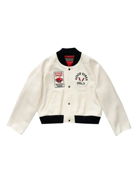 Kuro Felt Like Award bomber jacket