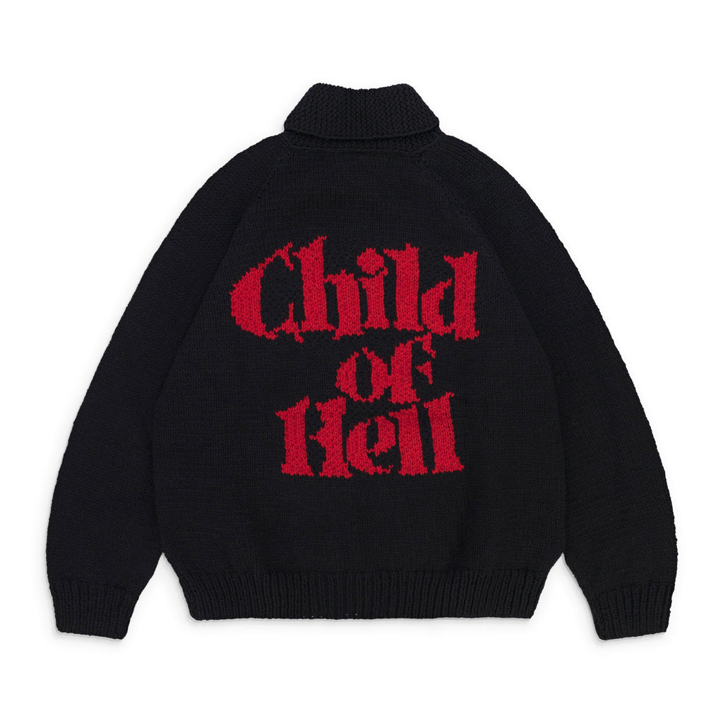 Black Child of Hell Cowichan Sweater
