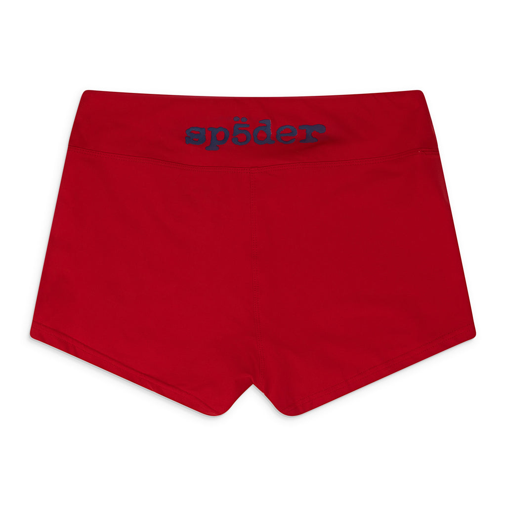 Red Georgia Tiny Shorts