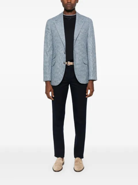 Brunello Cucinelli checked blazer