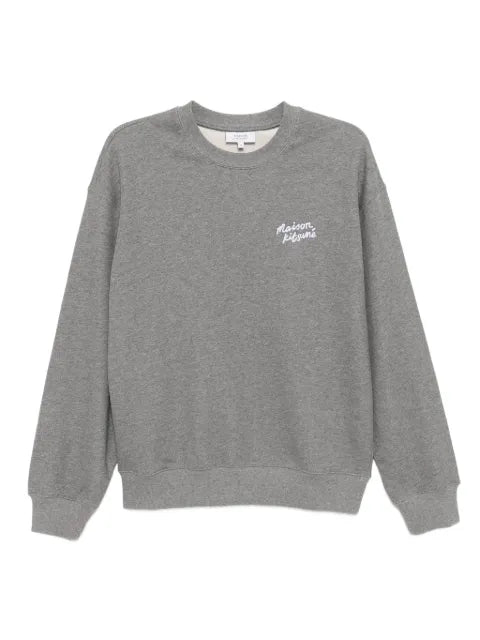 Maison Kitsuné handwriting sweatshirt