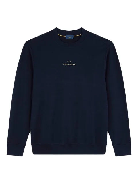 Paul & Shark logo-print cotton sweatshirt
