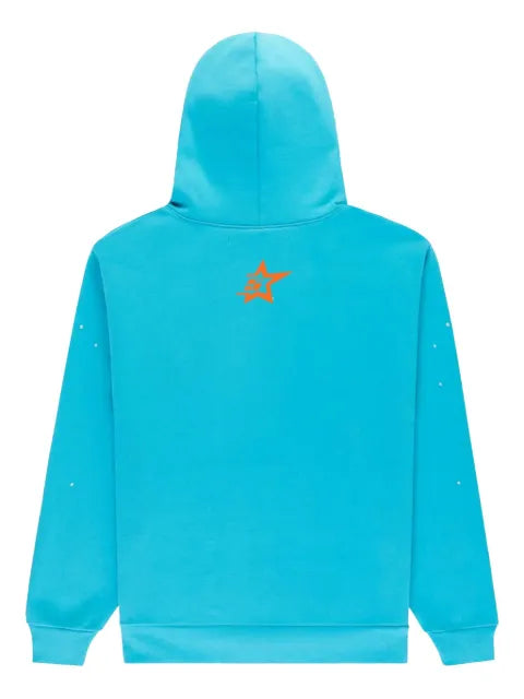 SP5DER spider-web print hoodie