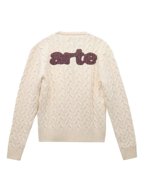 Arte Antwerp logo-print sweater