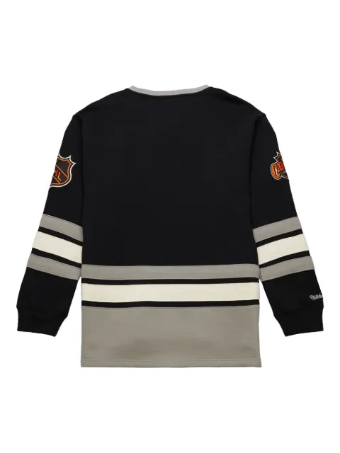 Mitchell & Ness Los Angeles Kings Black Lace-Up pullover