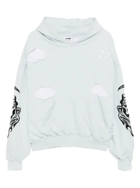 Warren Lotas graphic-embroidered hoodie