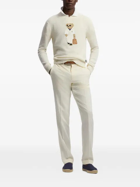 Ralph Lauren Purple Label bear-detail sweater