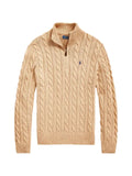 Polo Ralph Lauren cable-knit zip sweater