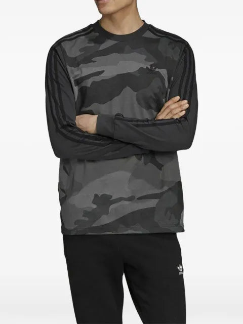 adidas long-sleeve sweatshirt