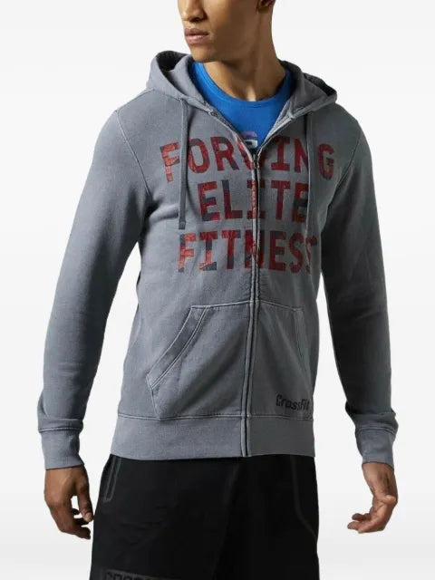 Reebok CrossFit Forging Elite Fitness full-zip sweatshirt