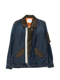 sacai button front pocket jacket