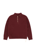 Fortela zip-neck wool sweater