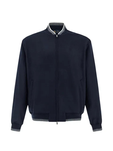 Paul & Shark striped bomber jacket